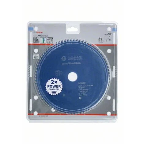 Bosch Lame De Scie Circulaire Expert For Aluminium Pour Scies Sans Fil, 216 X 2 / 1,4 X 30, 66 Dents 2 Bosch Lame De Scie Circulaire Expert For Aluminium Pour Scies Sans Fil, 216 X 2 / 1,4 X 30, 66 Dents – Image 2