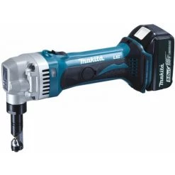 MAKITA Grignoteuse Sans Fil 18V DJN161RTJ 1.6mm Avec 2x Batteries 5.0Ah