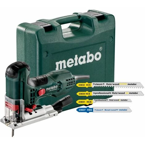 METABO® Metabo Scie Sauteuse STE 100 Quick Ensemble Avec Coffret Et Lames De Scie 1 METABO® Metabo Scie Sauteuse STE 100 Quick Ensemble Avec Coffret Et Lames De Scie