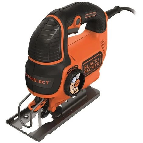 BLACK & DECKER Scie Sauteuse Autoselect 550W BLACK+DECKER KS801SE-QS 2 BLACK & DECKER Scie Sauteuse Autoselect 550W BLACK+DECKER KS801SE-QS – Image 2