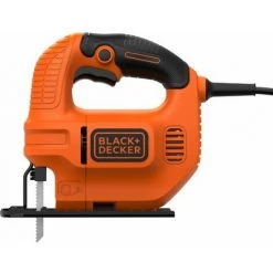 BLACK & DECKER KS501-QS Scie Sauteuse Filaire - 400 W - Bois : 65 Mm -Acier : 5 Mm - Coupe Biaises : 45° - 1 Lame Bois -Scie électrique portative Soldes 34599643 3