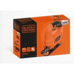 BLACK & DECKER KS501-QS Scie Sauteuse Filaire - 400 W - Bois : 65 Mm -Acier : 5 Mm - Coupe Biaises : 45° - 1 Lame Bois -Scie électrique portative Soldes 34599643 5