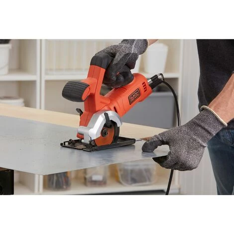 BLACK & DECKER Mini Scie Circulaire Filaire 400W - 3600 Trs/minute BLACK+DECKER BES510K-QS 3 BLACK & DECKER Mini Scie Circulaire Filaire 400W - 3600 Trs/minute BLACK+DECKER BES510K-QS – Image 3