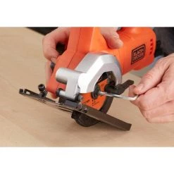 BLACK & DECKER Mini Scie Circulaire Filaire 400W - 3600 Trs/minute BLACK+DECKER BES510K-QS 9 BLACK & DECKER Mini Scie Circulaire Filaire 400W - 3600 Trs/minute BLACK+DECKER BES510K-QS -Scie électrique portative Soldes 34599692 5