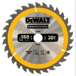 DEWALT DT1932-QZ - Cie Circulaire Portative Pourla Con Truction 160x20mm 30D ATB10 °