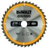 DEWALT DT1953-QZ - Tationarylame De Cie Circulaire 216x30mm 40D ATB -5 °
