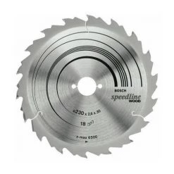 BOSCH 2608640800 ACCESSOIRE LAME DE SCIE CIRCULAIRE SPEEDLINE BOIS 190 X 30 X 2,6 MM, 12