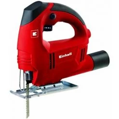Einhell TC-JS 60 Scie à Chantourner 410 W Pour Surfaces De Bois/acier/plastique De 60/6/10 Mm D'épaisseur Découpe à 45° Lame à Bois Incluse