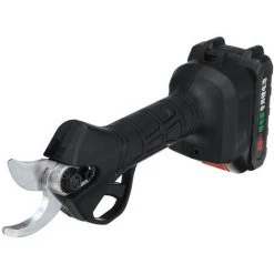 ZEBRAA Sécateur électeur 25mm 500W Tondeuse électrique Noir 88V Avec 2 Batteries 9000mah