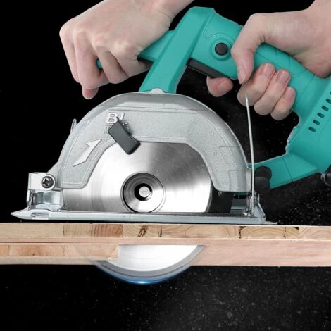 Bsioff Professional Scie Circulaire ¨¦lectrique(900 W,Lame De Scie Circulaire:110 Mm,Profondeur De Coupe:30 Mm) Bleu 3 Bsioff Professional Scie Circulaire ¨¦lectrique(900 W,Lame De Scie Circulaire:110 Mm,Profondeur De Coupe:30 Mm) Bleu – Image 3