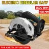 TIGA 190mm Scie électrique Poignée Outils électriques 5500 Tr / Min Machine De Découpe Multifonction Pour Batterie Makita 18 V(Sans Batterie)
