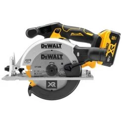 Scie Circulaire 165 Mm XR 18V DEWALT + 2 Batteries 5Ah + Coffret Tstak - DCS565P2-QW -Scie électrique portative Soldes 36597587 4