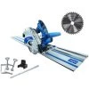 Pack SCHEPPACH Scie Plongeante - 210mm - 1600W - PL75 - Rail De Guidage - 1 Lame - 36 Dents - Ensemble D'accessoires
