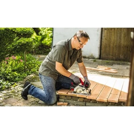 Einhell Scie Circulaire Portative Sans Fil TE-CS 18/150 Li-Solo Power X-Change (18V, Réglage Sans Outil De La Profondeur De Coupe Et De L’angle D’inclinaison, LED) Livré Sans Batterie Ni Chargeur 2 Einhell Scie Circulaire Portative Sans Fil TE-CS 18/150 Li-Solo Power X-Change (18V, Réglage Sans Outil De La Profondeur De Coupe Et De L’angle D’inclinaison, LED) Livré Sans Batterie Ni Chargeur – Image 2