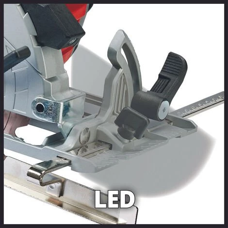 Einhell Scie Circulaire Portative Sans Fil TE-CS 18/150 Li-Solo Power X-Change (18V, Réglage Sans Outil De La Profondeur De Coupe Et De L’angle D’inclinaison, LED) Livré Sans Batterie Ni Chargeur 3 Einhell Scie Circulaire Portative Sans Fil TE-CS 18/150 Li-Solo Power X-Change (18V, Réglage Sans Outil De La Profondeur De Coupe Et De L’angle D’inclinaison, LED) Livré Sans Batterie Ni Chargeur – Image 3