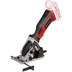 Einhell Mini-scie Circulaire Portative Sans Fil TE-CS 18/89 Li-Solo Power X-Change (18V, 2500 Min-1, 28 Mm De Profondeur De Coupe, 89 Mm De Diamètre De Lame De Scie) Livré Sans Batterie Ni Chargeur
