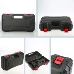 HAPPYSHOPPING Scie A Chaine Electrique Standard Europeenne De 6 Pouces Avec Deux Batteries Et Une Charge -Scie électrique portative Soldes 37000131 4