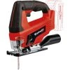 Einhell Scie Sauteuse Sans Fil TC-JS 18 Li - Solo Power X-Change (18V, Mouvement Pendulaire Activable, Attache De Lame Universelle Sans Outil) Livré Sans Batterie Ni Chargeur