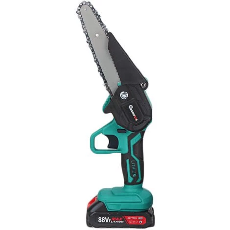 SWAGX 1200W 88VF 10000RPM Scie à Chaine électrique Sans Fil Tronconneuse électrique 2 Batterie 1 SWAGX 1200W 88VF 10000RPM Scie à Chaine électrique Sans Fil Tronconneuse électrique 2 Batterie