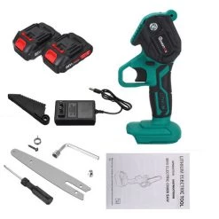 SWAGX 1200W 88VF 10000RPM Scie à Chaine électrique Sans Fil Tronconneuse électrique 2 Batterie 9 SWAGX 1200W 88VF 10000RPM Scie à Chaine électrique Sans Fil Tronconneuse électrique 2 Batterie -Scie électrique portative Soldes 39177892 5