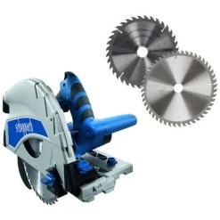 Pack SCHEPPACH Scie Plongeante - 210mm - 1600W - PL75 - 2 Lames - 36-72 Dents