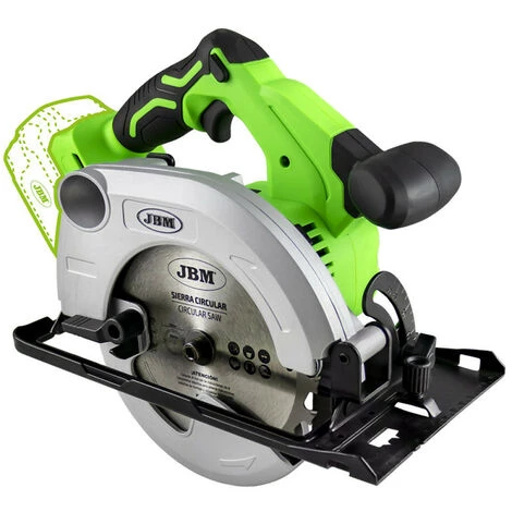JBM SCIE CIRCULAIRE SANS FIL AVEC DISQUE 165 MM MOTEUR SANS BALAIS 1 JBM SCIE CIRCULAIRE SANS FIL AVEC DISQUE 165 MM MOTEUR SANS BALAIS