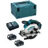 Scie Circulaire MAKITA DSS610RTJ (2 X 5,0 Ah DC18RC MAKPAC 3)