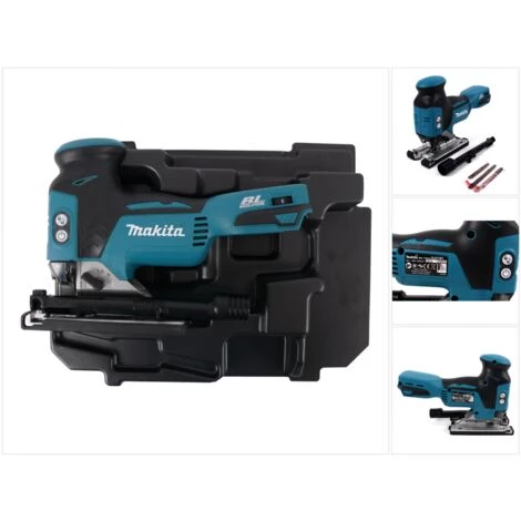 Makita DJV 181 ZE Scie Sauteuse Pendulaire 18V Brushless + Insert Pour Makpac - Sans Batterie, Sans Chargeur 1 Makita DJV 181 ZE Scie Sauteuse Pendulaire 18V Brushless + Insert Pour Makpac - Sans Batterie, Sans Chargeur