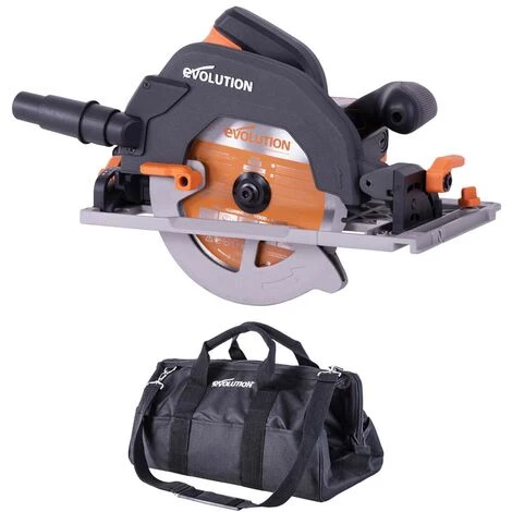 Evolution R185CCSXPLUS 230v 185mm Multi-Material Premium Circular Saw With Bag 1 Evolution R185CCSXPLUS 230v 185mm Multi-Material Premium Circular Saw With Bag