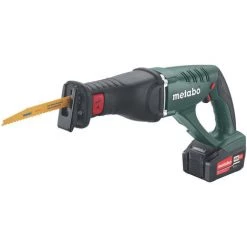 Metabo ASE18LTX 18v Power Extreme Recip Saw Kit 2 X 4.0h Li-ion