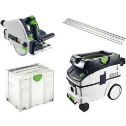 Festool TS55CTL26 240v TS55 Circular Saw With Rail And CTL26 Extractor