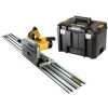 DeWalt DWS520KT Plunge Saw With 1.5m Guide Rail T-STAK Kit 240v