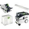 Festool TS55CTL26 110v TS55 Circular Saw With Rail And CTL26 Extractor