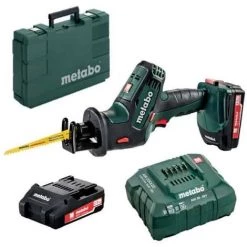 METABO Scie Sabre 18V 2Ah - SSE18 LTX Compact - 602266500 -Scie électrique portative Soldes 4176336 3