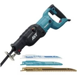 Scie Sabre MAKITA 1510W + 3 Lames : Bois, Métal Et Universelle - En Coffret - JR3070CTH