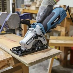 WESCOTOOLS WESCO 500W Mini Scie Circulaire Avec 2 Lames, 5100/min WS3453 9 WESCOTOOLS WESCO 500W Mini Scie Circulaire Avec 2 Lames, 5100/min WS3453 -Scie électrique portative Soldes 42308947 5