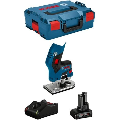 Affleureuse BOSCH GKF 12V-8 (1 X 6,0 Ah GAL12V-40 L-Boxx 136) 1 Affleureuse BOSCH GKF 12V-8 (1 X 6,0 Ah GAL12V-40 L-Boxx 136)