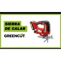 Scie Sauteuse 20V, Batterie Lithium 2.0Ah, 4 Positions De Lame, Vitesse Réglable Et Profondeur De Coupe Jusqu'à 65 Mm – Greencut SRJ200L -Scie électrique portative Soldes 42500030 5