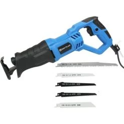 Scie Sabre, DAY PLUS Professional 900W Scie Alternative Profondeur Coupe: 150mm (Bois), Course Coupe, Scie Remplaçables