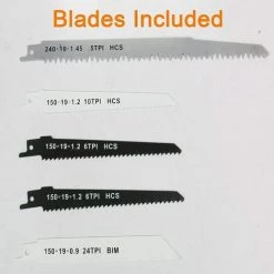 Scie Sabre, DAY PLUS Professional 900W Scie Alternative Profondeur Coupe: 150mm (Bois), Course Coupe, Scie Remplaçables -Scie électrique portative Soldes 43458815 3