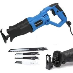 Scie Sabre, DAY PLUS Professional 900W Scie Alternative Profondeur Coupe: 150mm (Bois), Course Coupe, Scie Remplaçables -Scie électrique portative Soldes 43458815 5