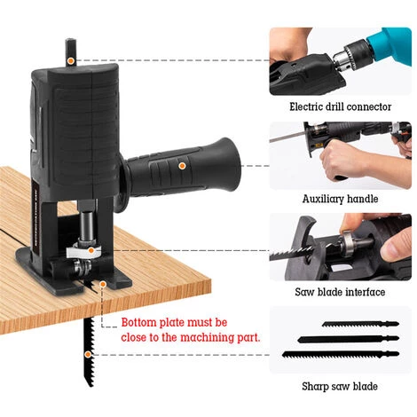 FASGET Accessoires Pour Scie Sauteuse Outil De Coupe Pour Le Travail Du Bois 2 FASGET Accessoires Pour Scie Sauteuse Outil De Coupe Pour Le Travail Du Bois – Image 2