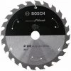 Bosch Scie Circulaire Lame Standard Pour Bois, 136x1.5 / 1x20 24 Dents
