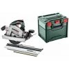 METABO® Metabo Jeu De Scie Circulaire De La Batterie 18V KS 18 LTX 66 BL / Sans Batterie Sans Chargeur METABOX 340 + Kappschiene KFS
