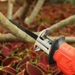 DMTOOL Kit De Coupe En Bois Pour Scie Alternative Sans Fil De Charge Sans Fil De Batterie Au Lithium 48V 2 (rouge, Batterie 2pcs) -Scie électrique portative Soldes 44100047 4