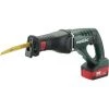 METABO® Metabo ASE 18 LTX 4.0 Ah Scie Sabre Sans Fil 602269610 ASE 18 LTX 4.0 Ah + 2 Batteries, + Mallette 18 V 4 Ah