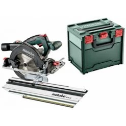 METABO® Metabo Scie Circulaire 18V Set KS 18 LTX 57 / Sans Chargeur De Batterie Sans METABOX 340 + 44 KFS