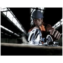 Scie Circulaire AEG 18V 165mm Li-ion Sans Batterie Ni Chargeur BKS 18Li-0 -Scie électrique portative Soldes 4502811 3