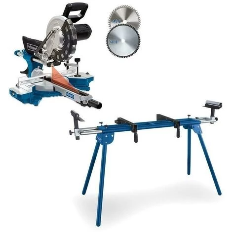 Scheppach Spécial Scheppach ! Scie à Onglet Composée Coulissante HM254 - 2000W | 255mm | Laser, LED Et Table Rotative | 2 Lames De Scie + Support UMF2000 1 Scheppach Spécial Scheppach ! Scie à Onglet Composée Coulissante HM254 - 2000W | 255mm | Laser, LED Et Table Rotative | 2 Lames De Scie + Support UMF2000