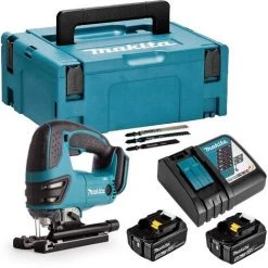 Scie Sauteuse 18V LXT (2x5,0 Ah) En MAKPAC - MAKITA DJV180RTJ